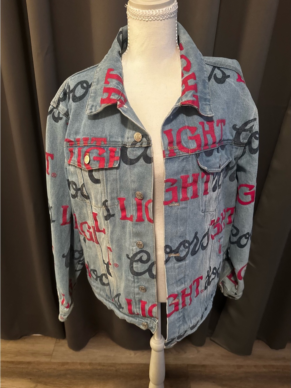 Coors Light Denim Jacket by The Laundry Room